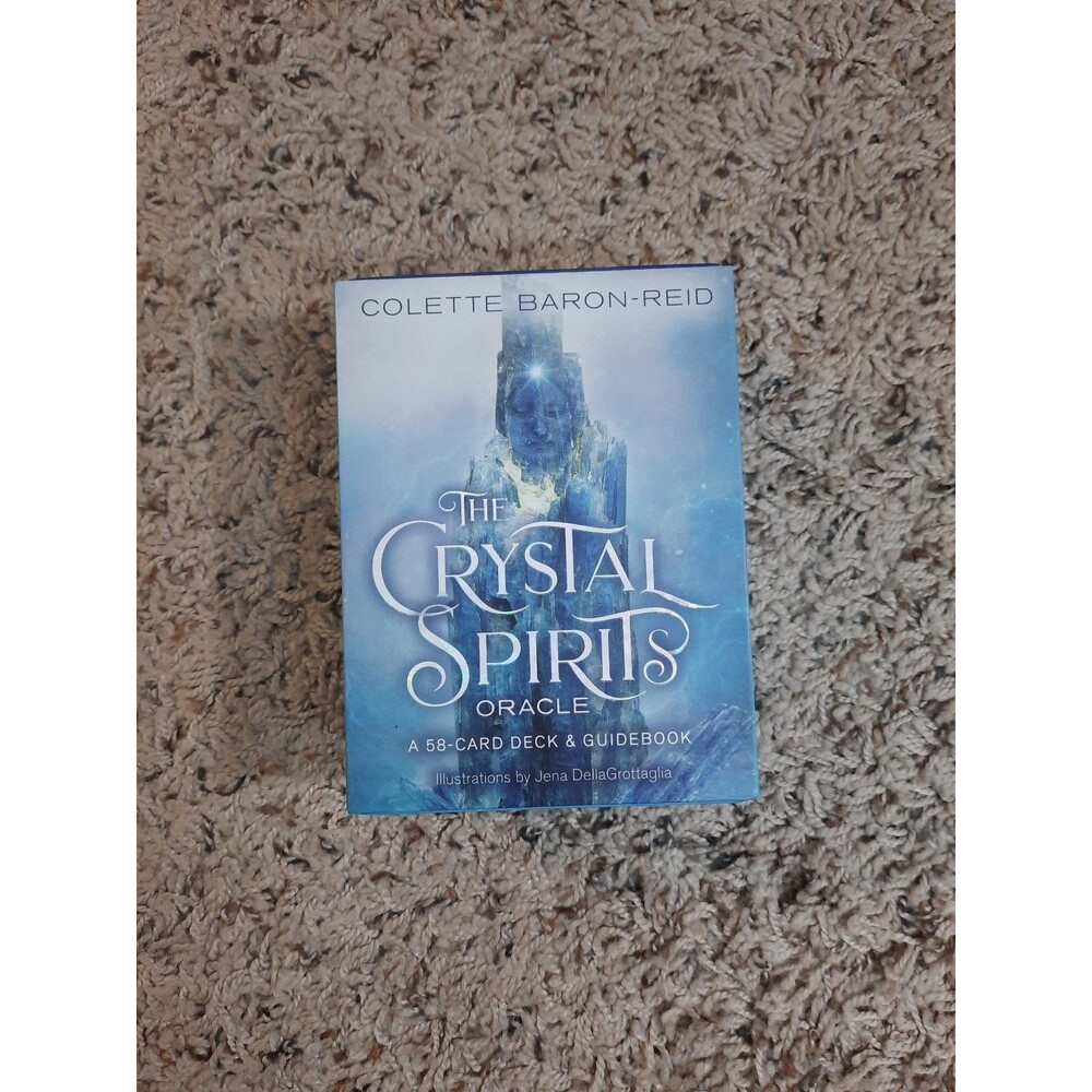 The Crystal Spirits Oracle Deck & Guidebook by Collete Baron- Reid